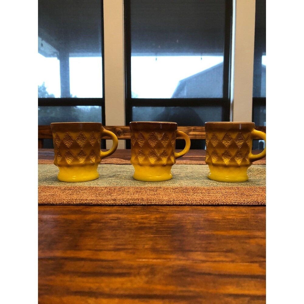 Fire King Kimberly Mugs